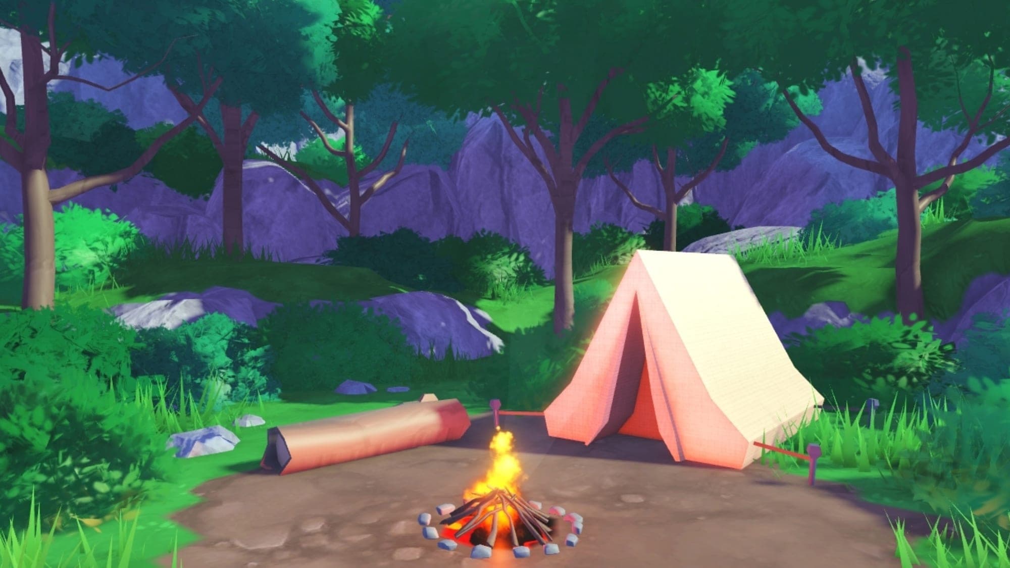 Anime Camp Scene ποΈ