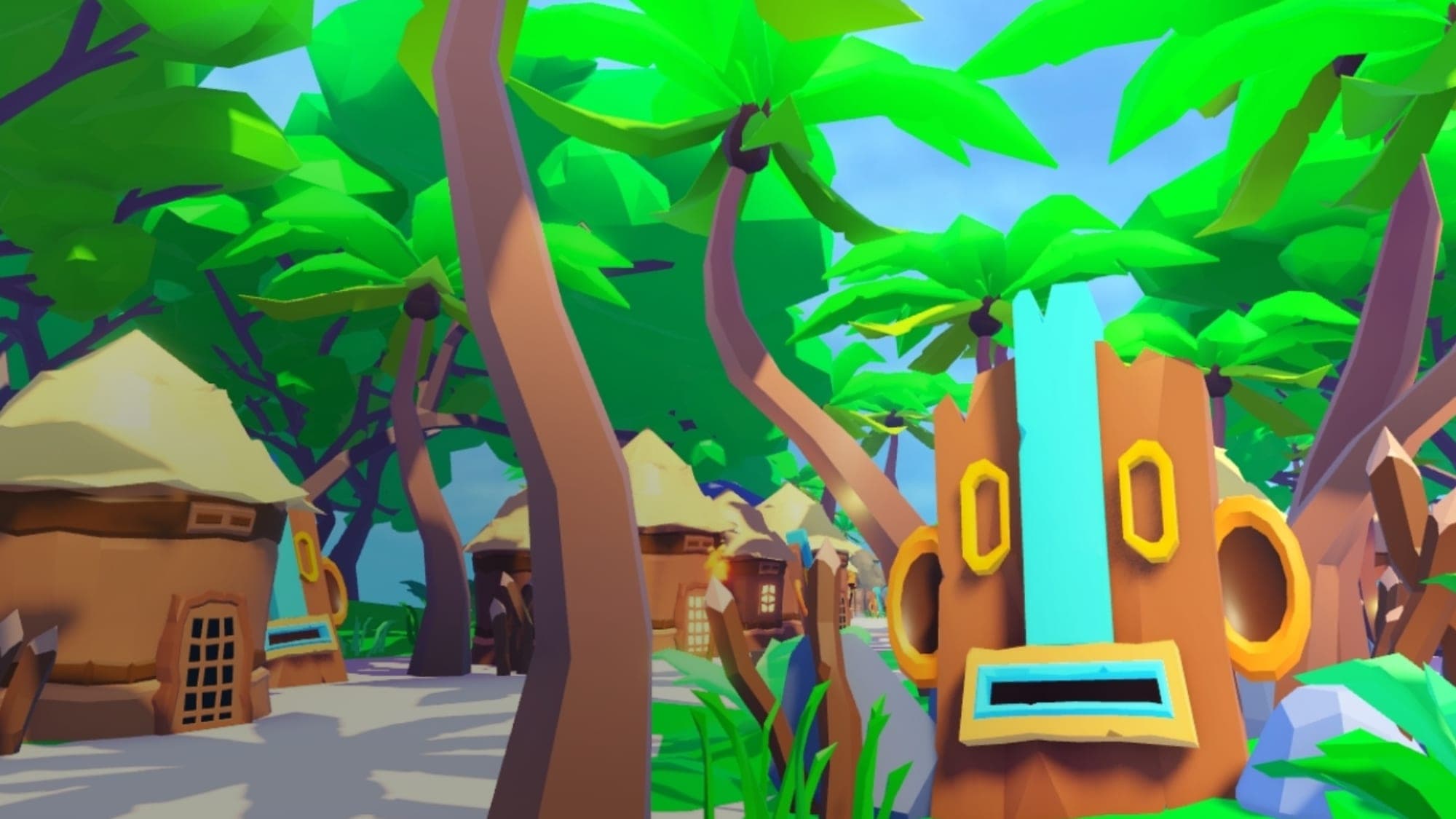 Low Poly Tropical Island Map ποΈ