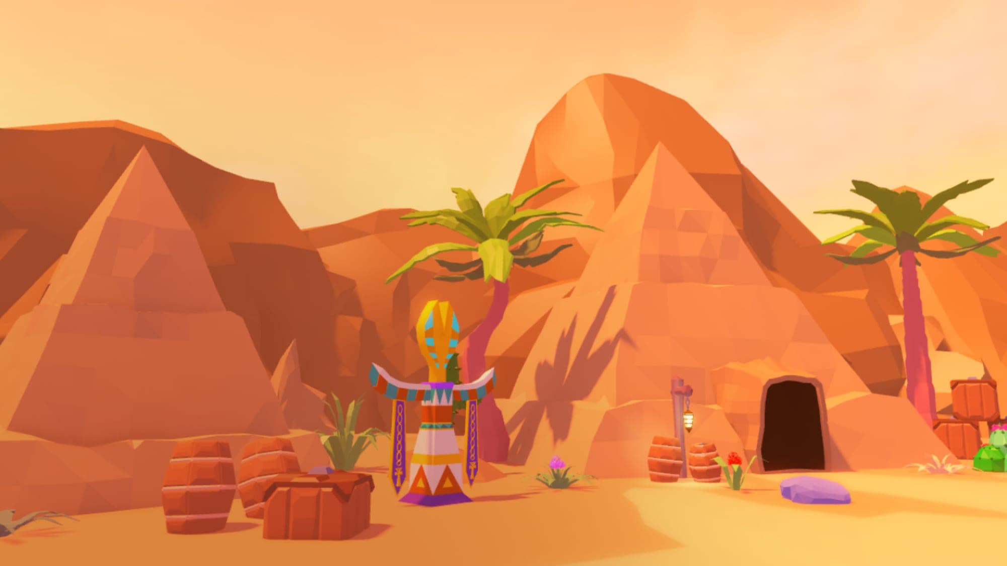 Low Poly Desert Map ποΈ