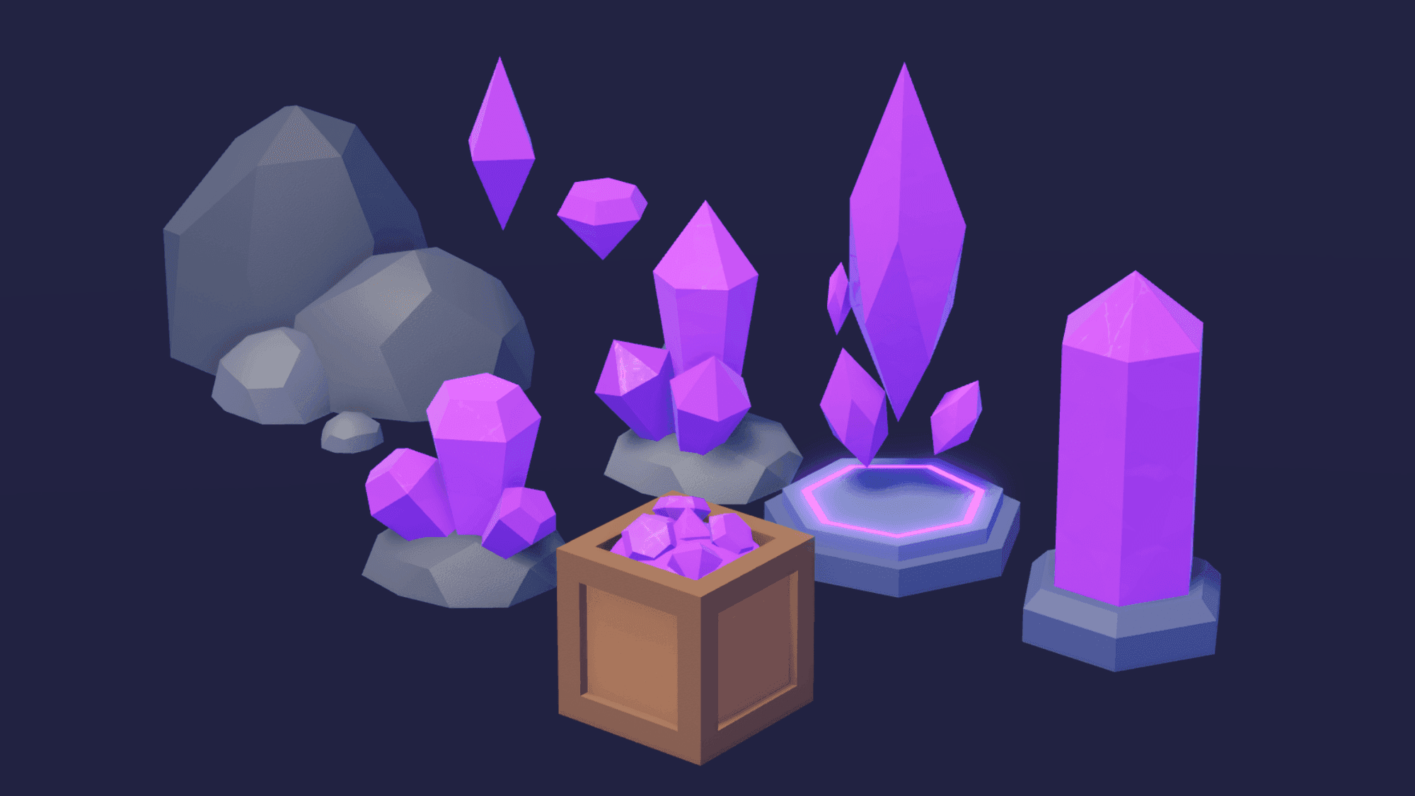 Purple Crystal Pack 🔮