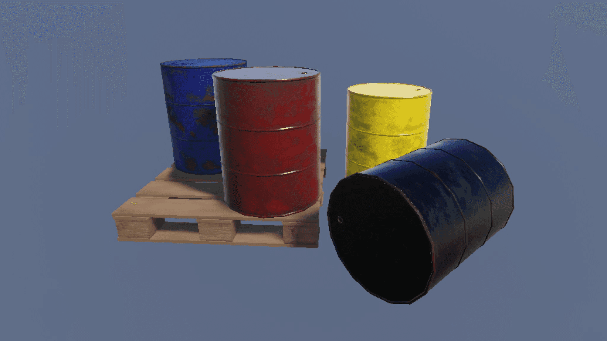 Realistic Barrel Pack 🛢️