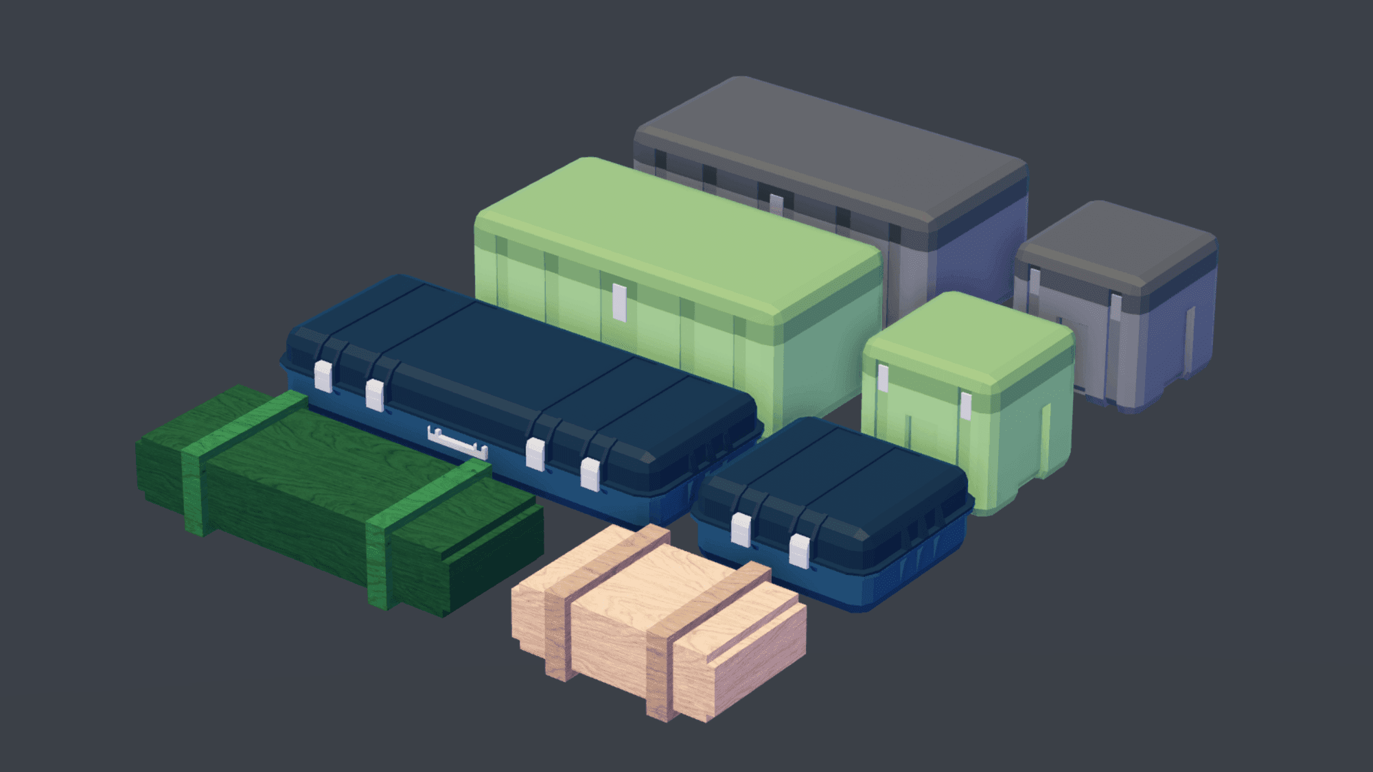 Military Ammunition Boxes 🧰