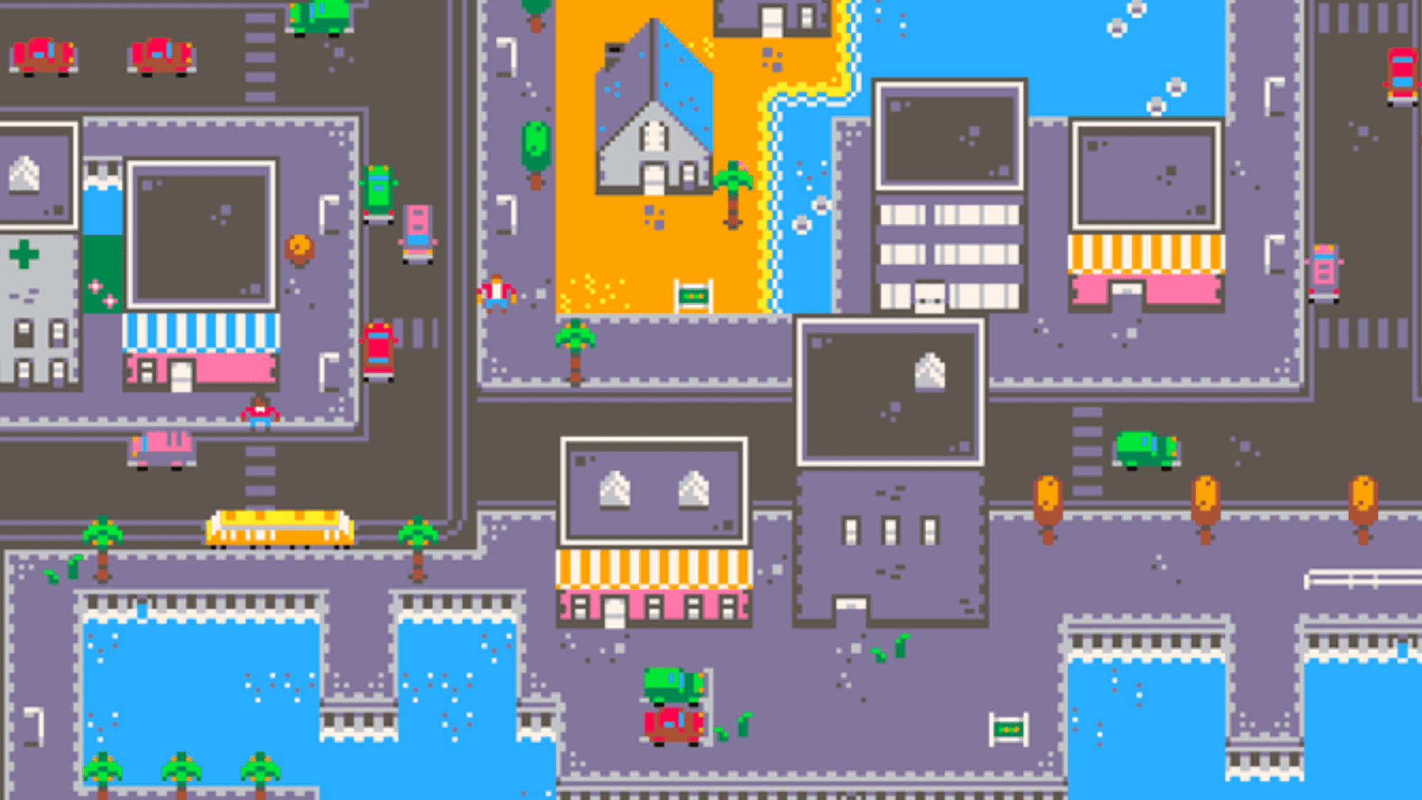 Pico-8 City π