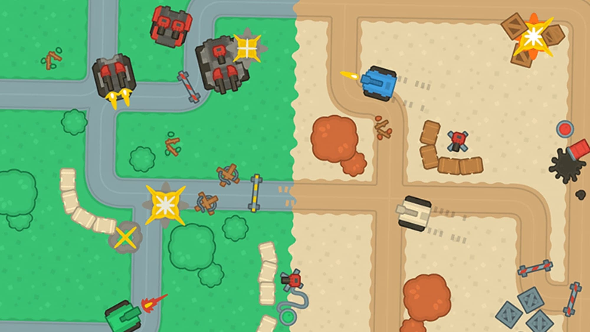 Top Down Tanks πͺ