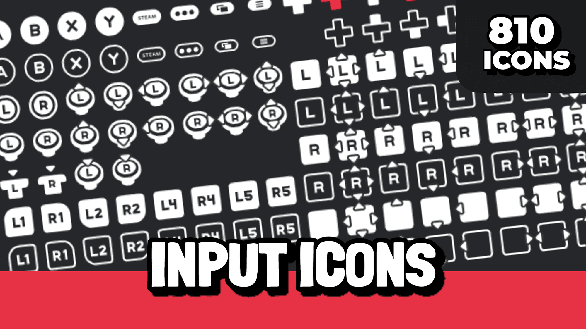Input Icons Pack ๐น๏ธ