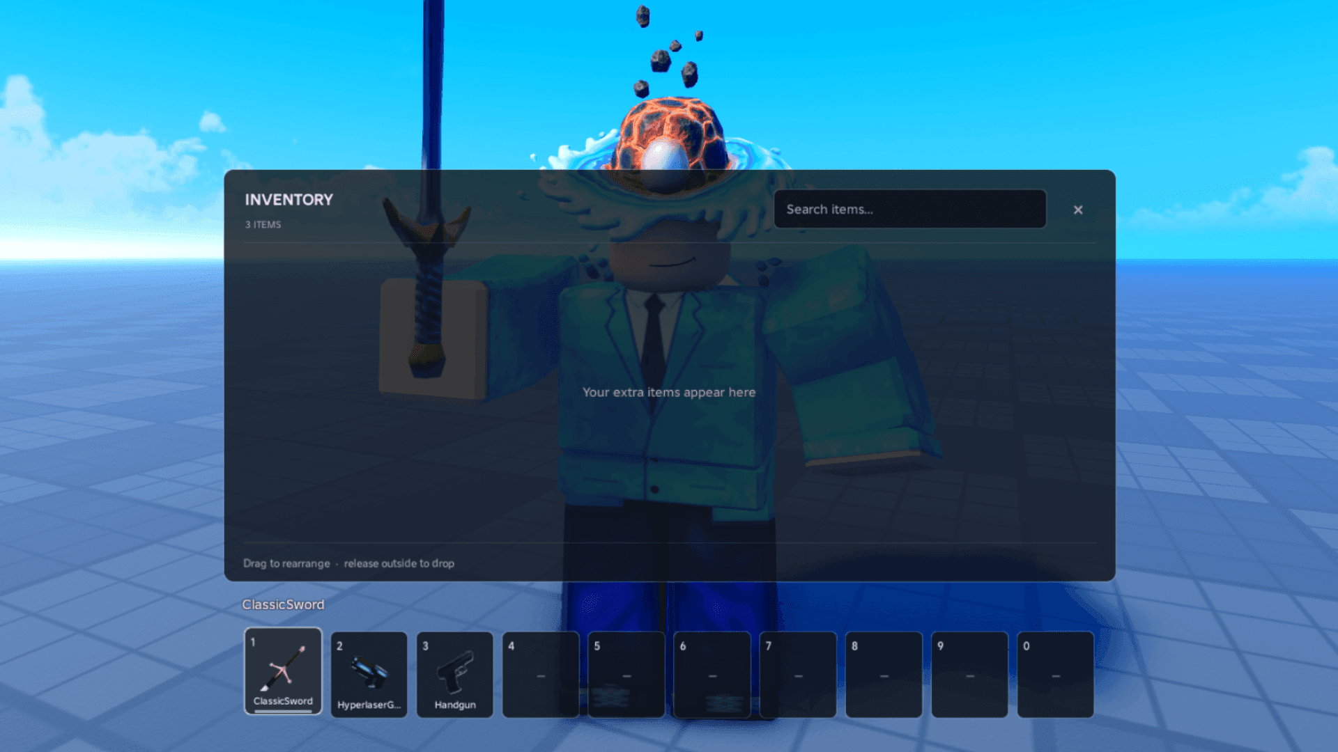 Custom Roblox Hotbar & Inventory