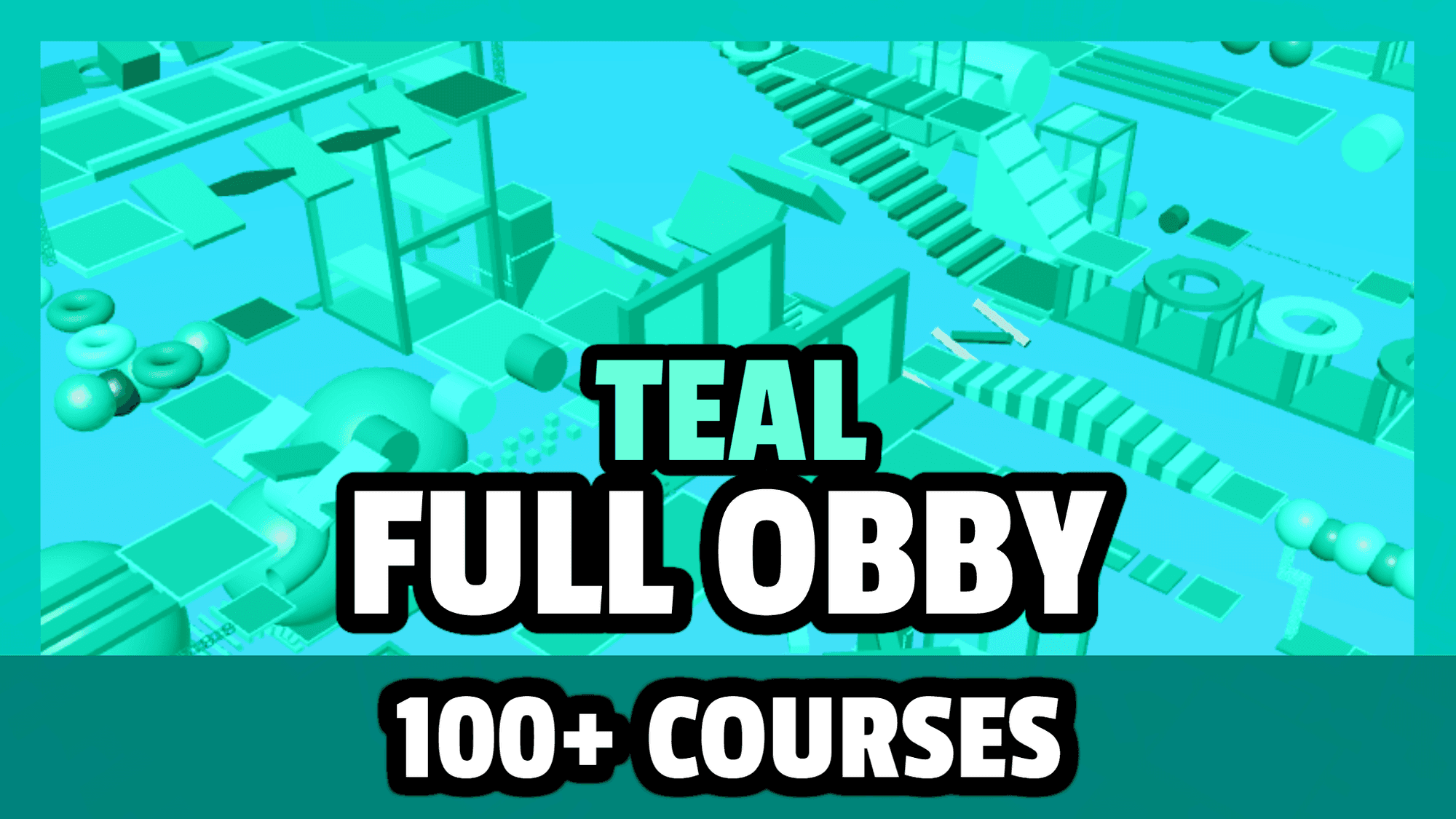 Teal Full Obby Set ๐ฉต