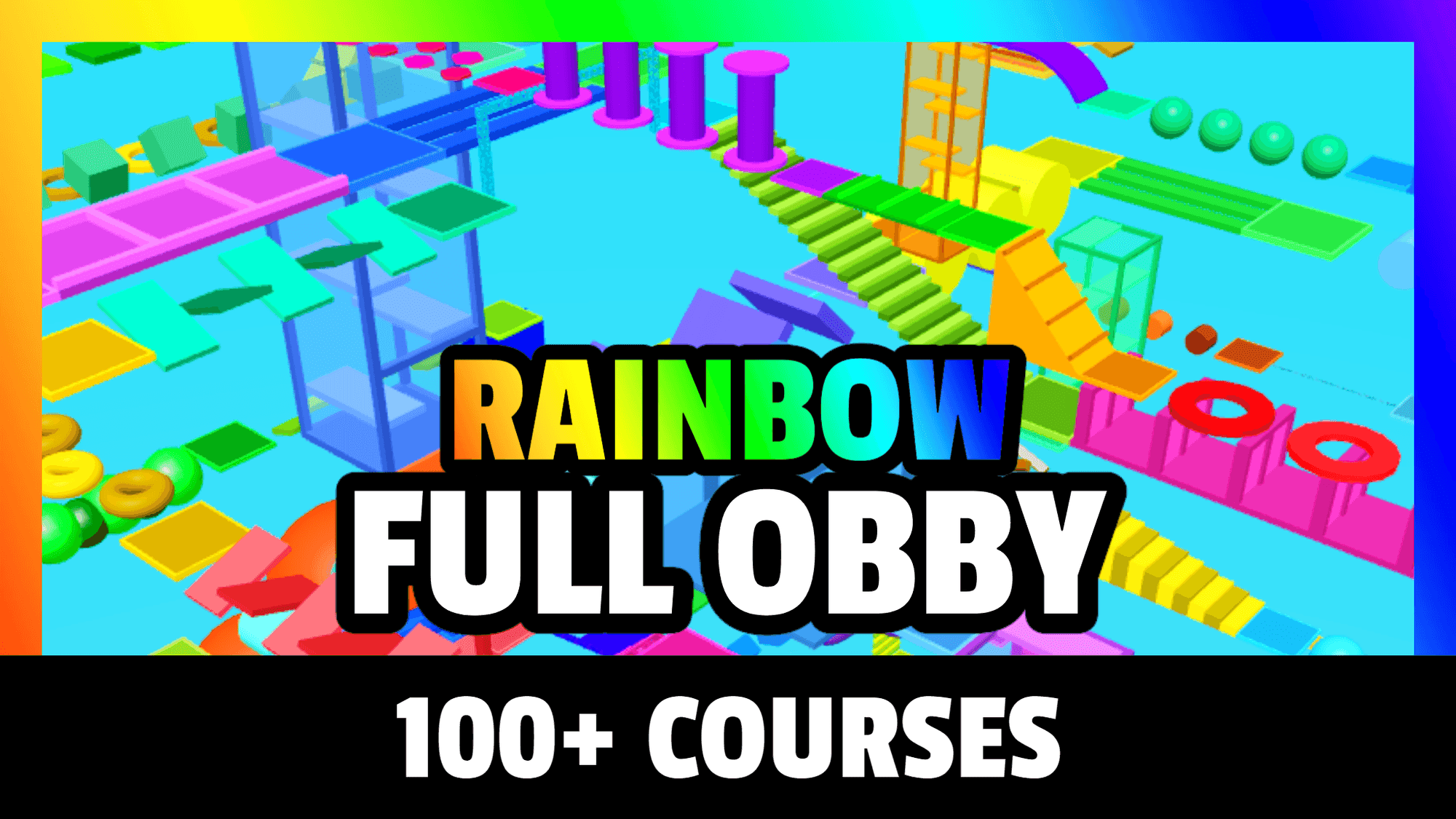 Rainbow Full Obby Set 🌈