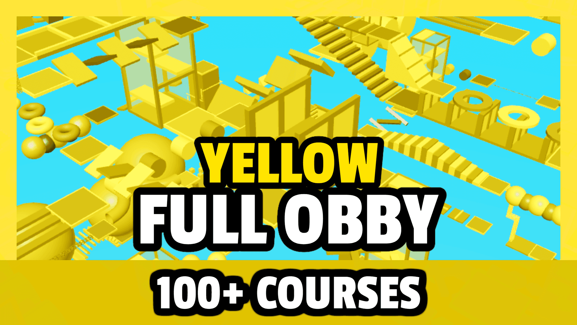 Yellow Full Obby Set ๐ก